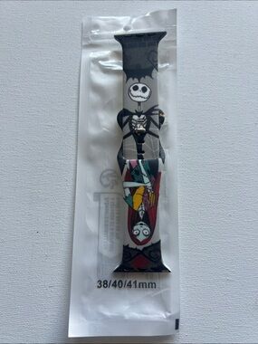Nightmare Before Christmas Silicone Watch Band - Jack & Sally
